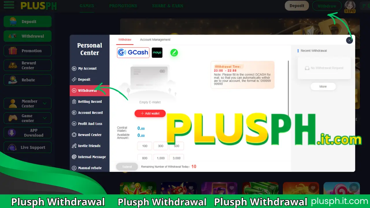 image guide Mga Paraan ng Pag-withdraw sa PlusPH