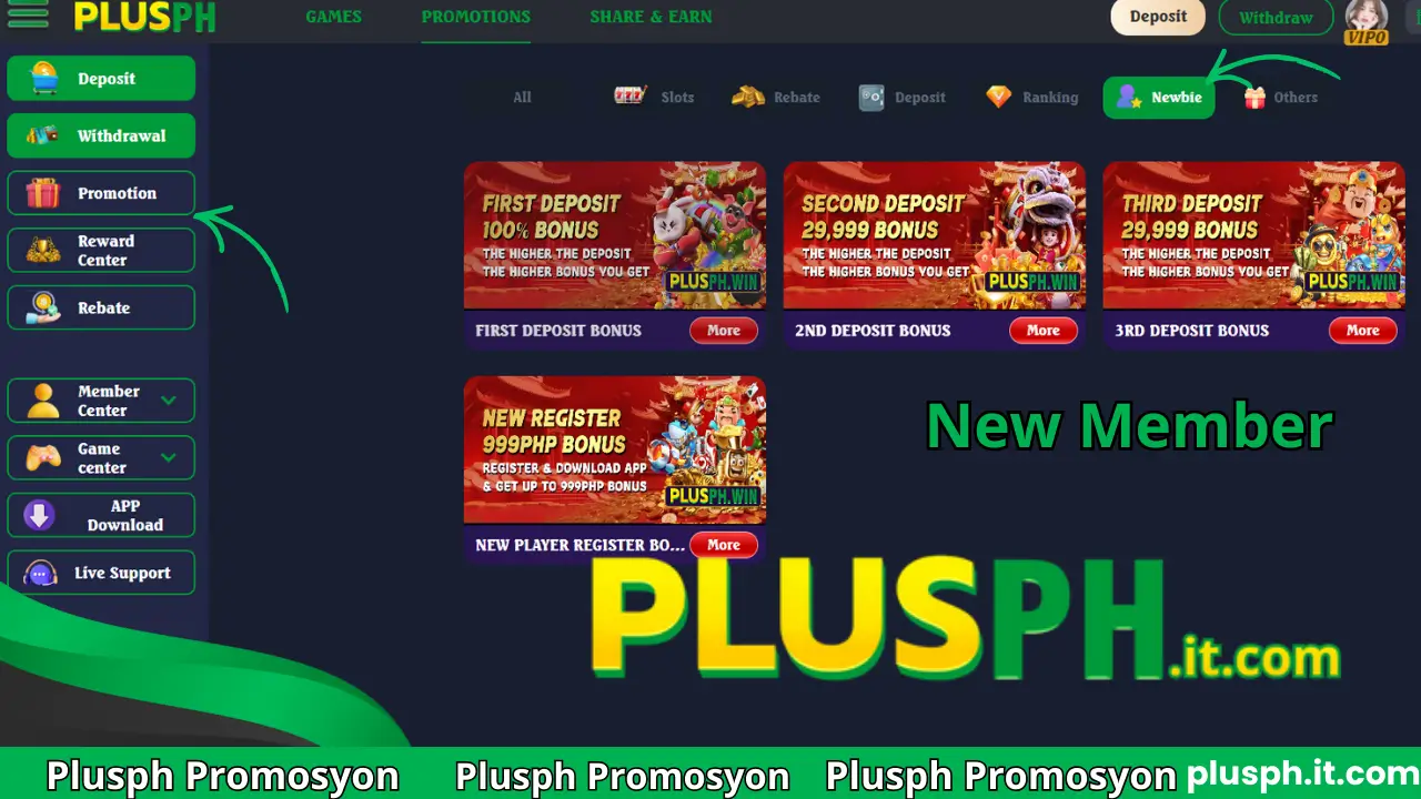 promo New Member plusph