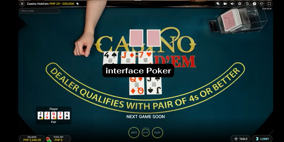 interface Poker